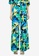 LC WAIKIKI blue Patterned Cotton Women's Trousers 3885FAA7F5589FGS_1