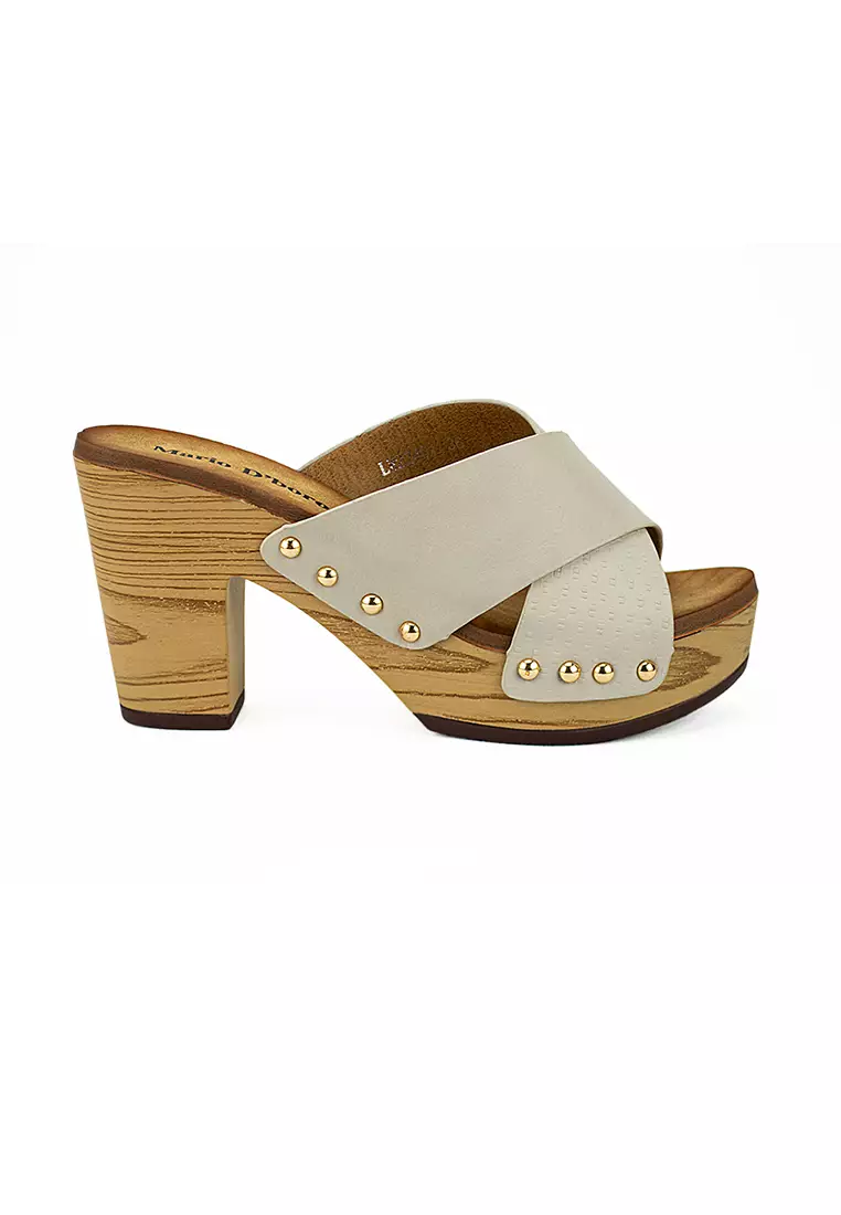 Discount on Mario D' boro Runway  shoes - SKU: Women's Heeled Sandals LW 22401 Light Gray C24