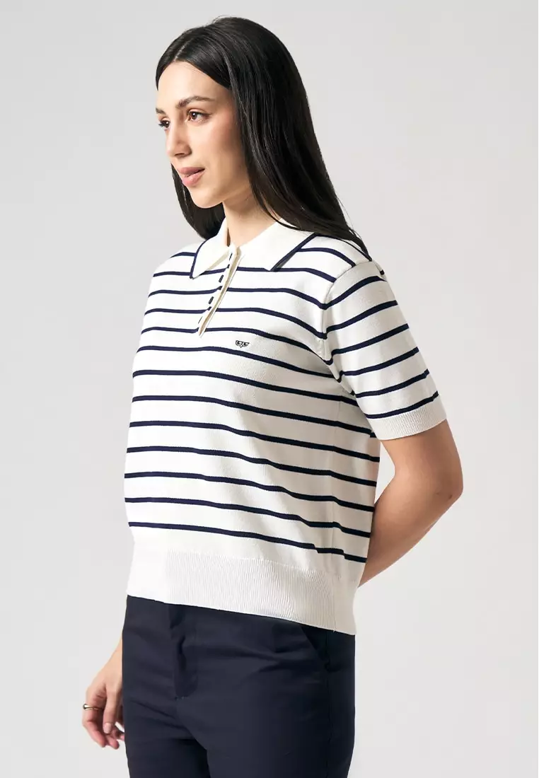 Stripe Smart Polo