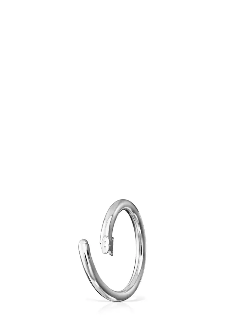 Tous silver outlet ring
