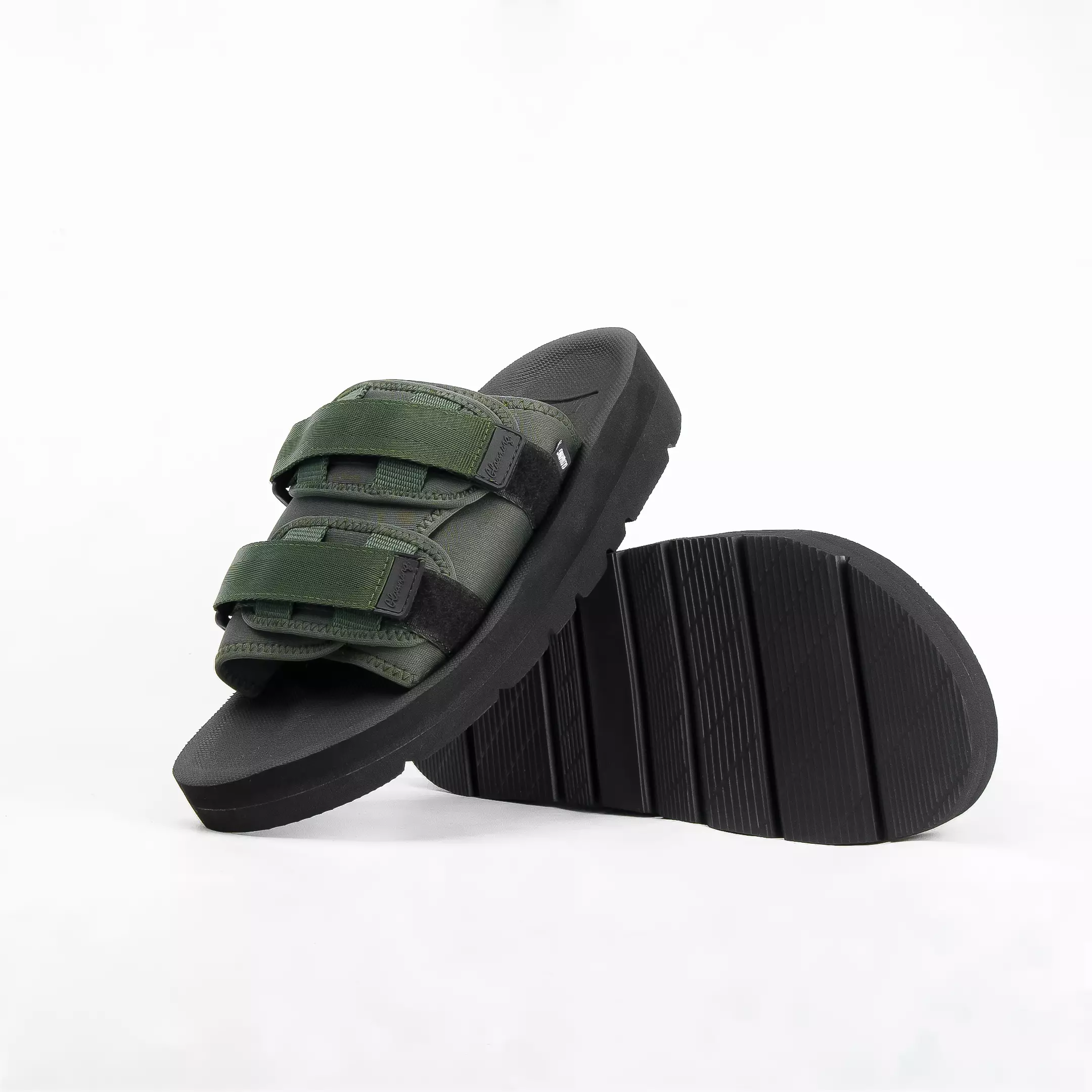 Effervescence Sandal Casual Slip On Army Unisex / Sandal Slide Hiking Adventure