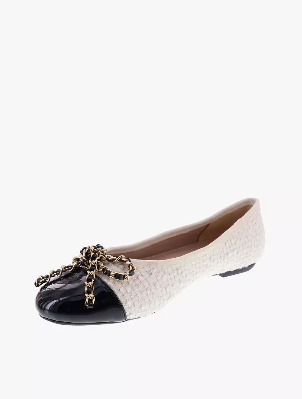 Payless Fioni Women Tweed Reyna Flats - Ivory_15