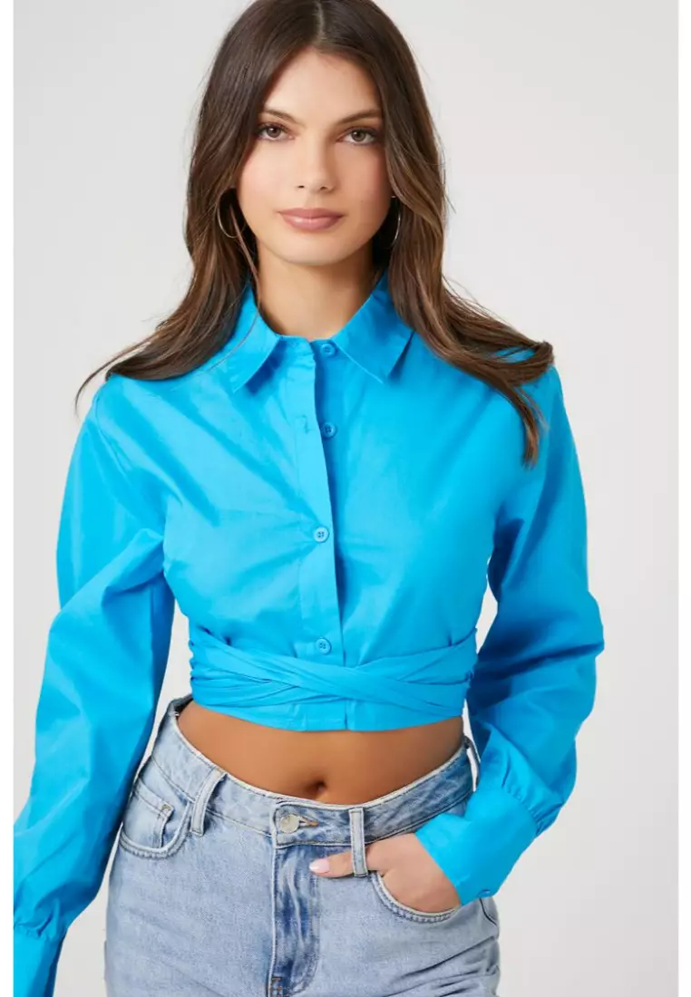 Buy FOREVER 21 Oversized Poplin Shirt 2024 Online ZALORA Philippines