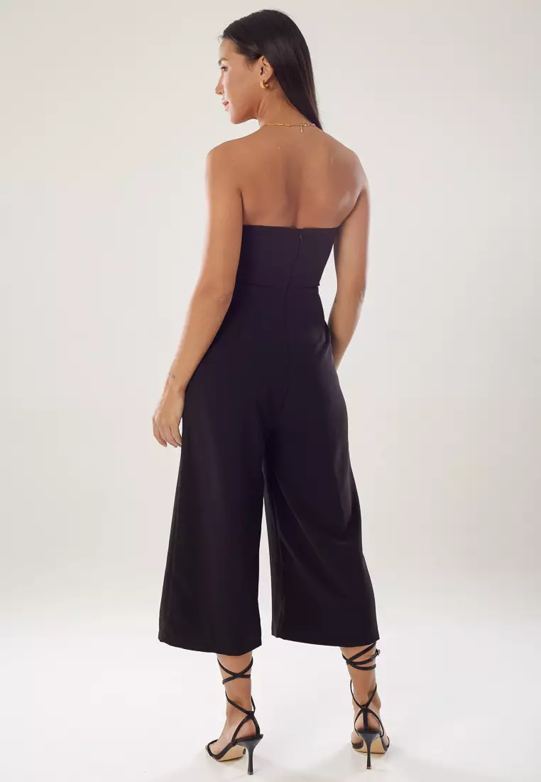 Pleated Cady Jumpsuit