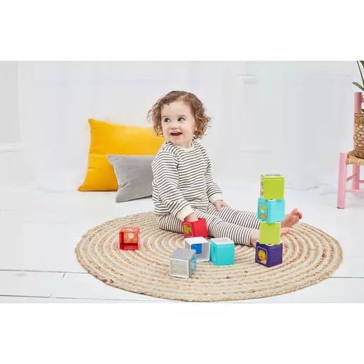 ELC Jungle Wonder Cubes - Mainan Edukasi Anak Bayi