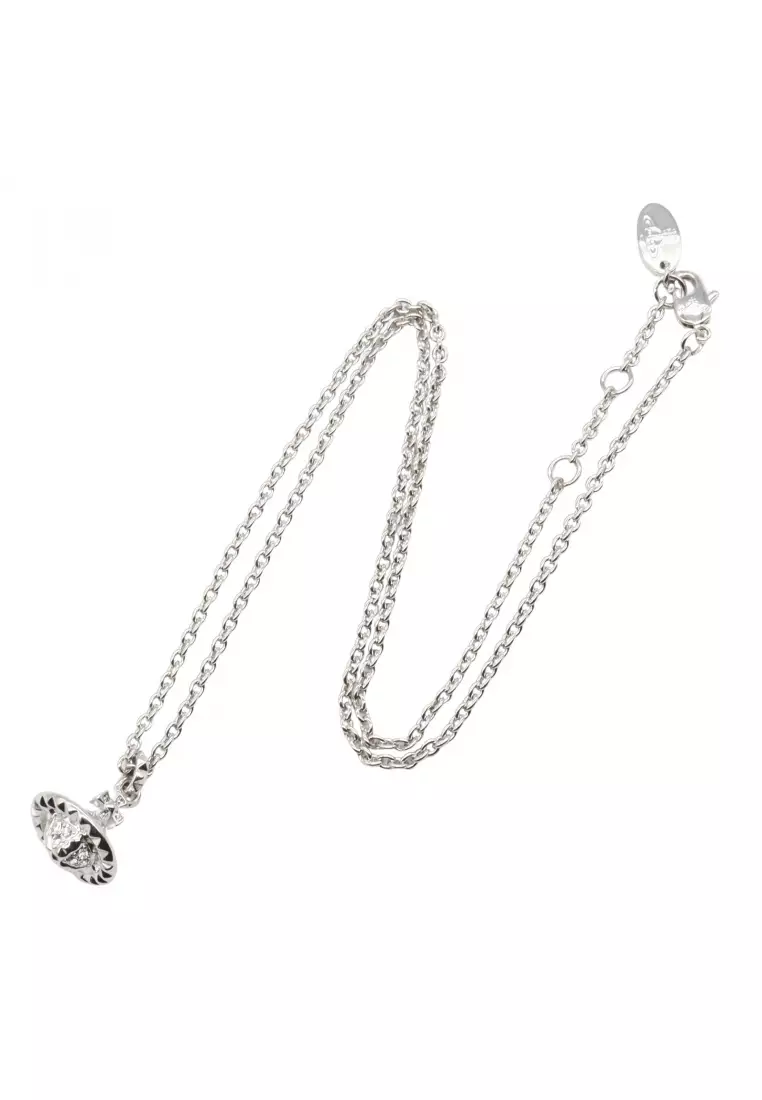 Pre-Loved Vivienne Westwood necklace necklace Brass Silver