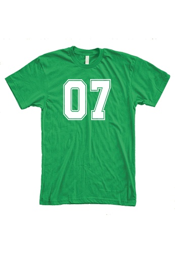 MRL Prints green Number Shirt 07 T-Shirt Customized Jersey AE2F2AA3A1A905GS_1