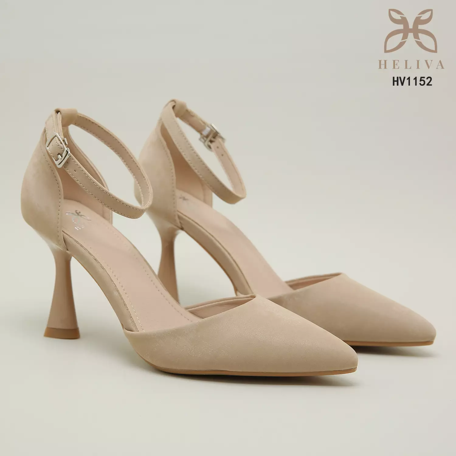 Heliva Angela High Heels Stiletto Shimmer Sling Back Sol 9cm