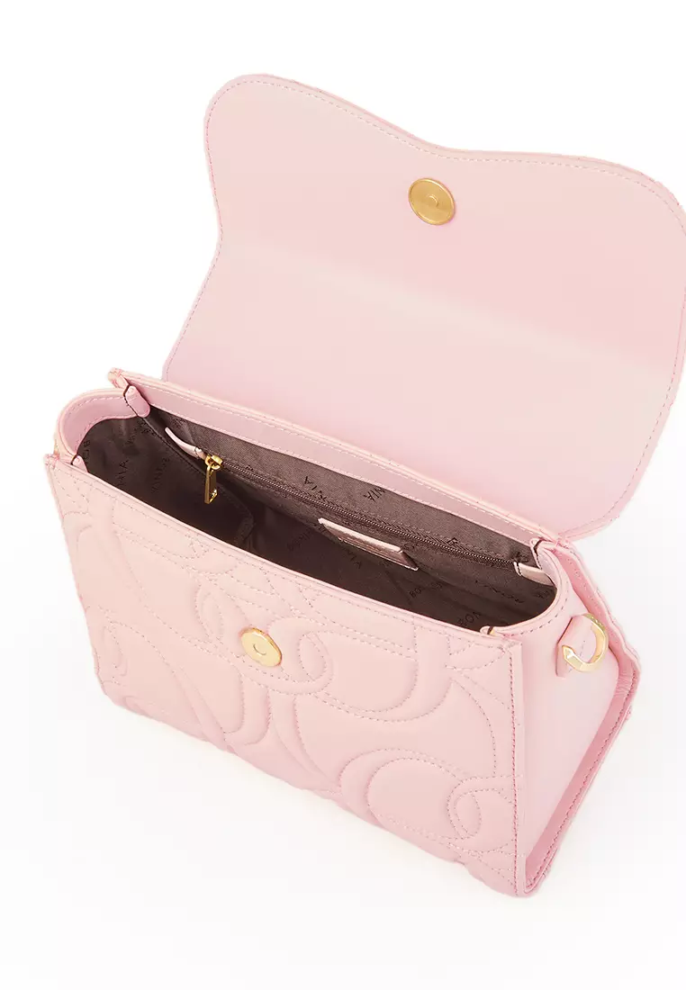 Bonia Blush Pink Naiara Small Satchel Bag | Beg satchel