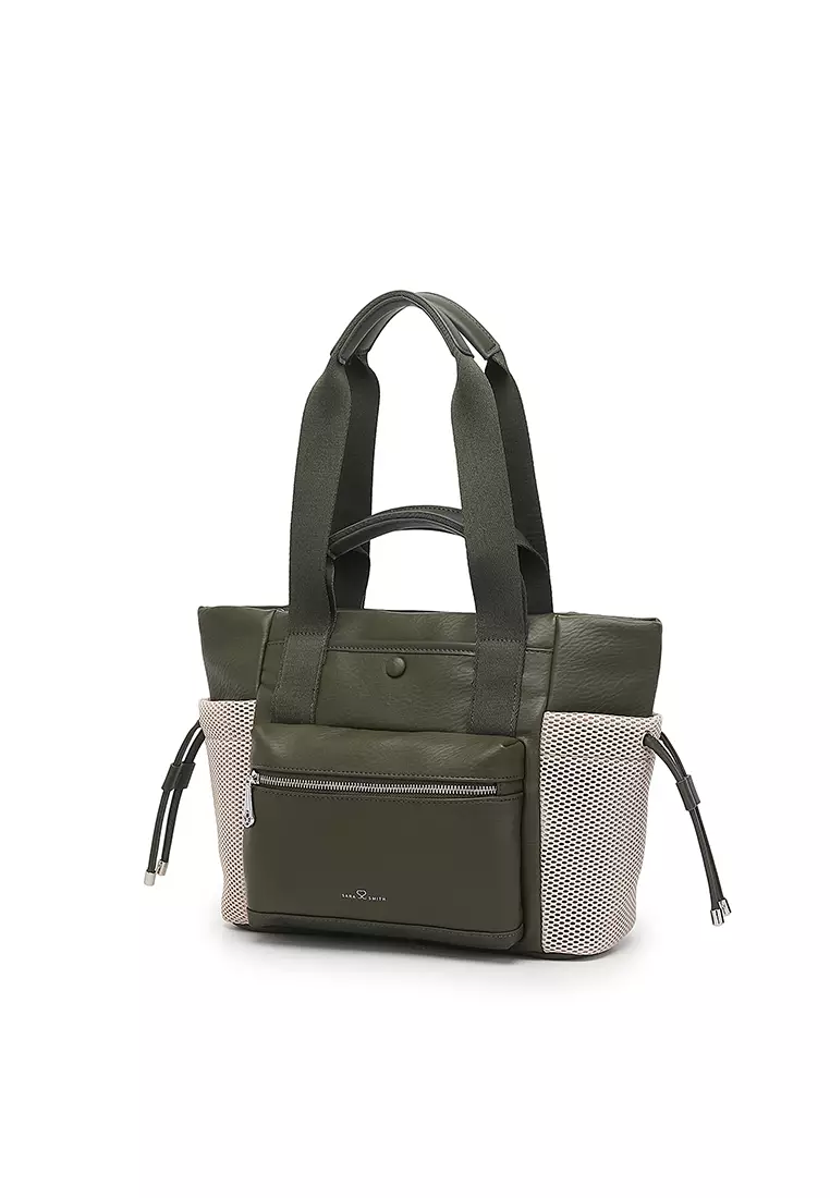 Women's Top Handle Bag / Sling Bag / Crossbody Bag (Tas Selempang / Tas Tangan) - Hjau