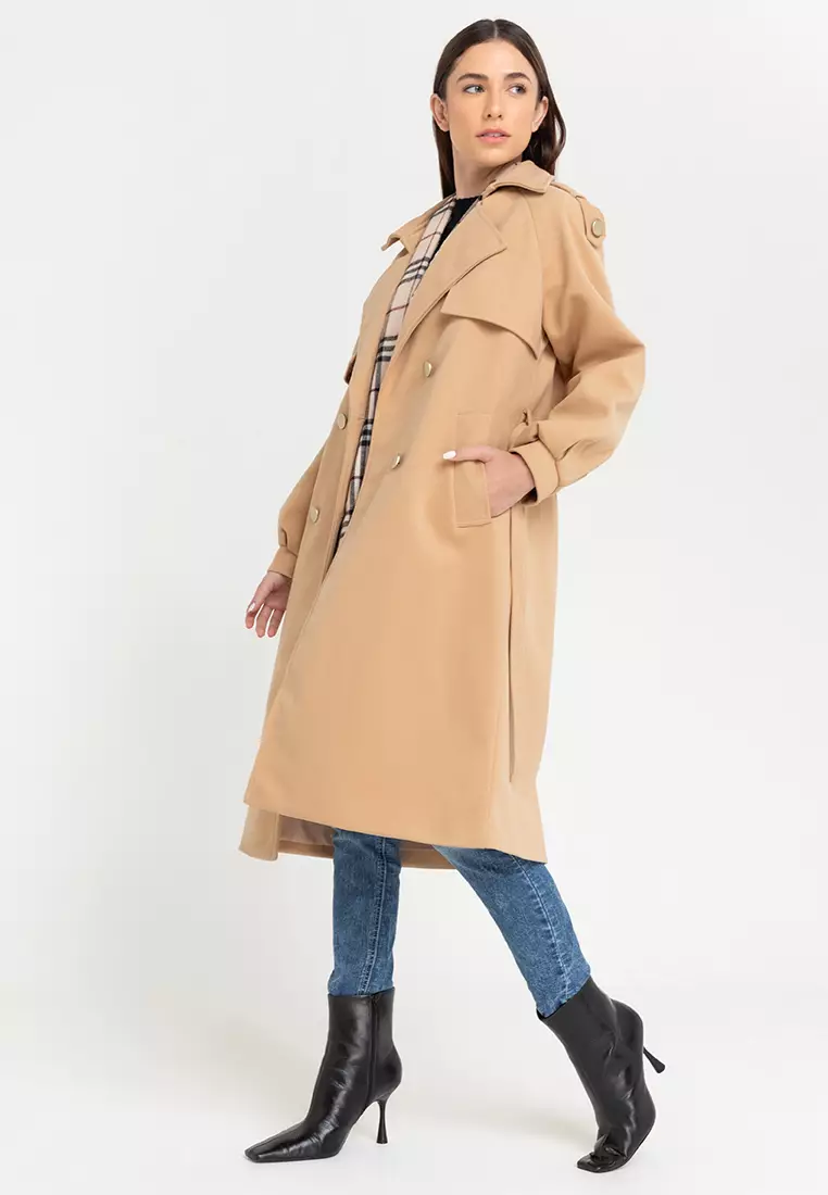 Zalora trench coat on sale
