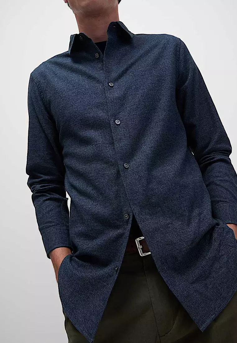 Pure Cotton Flannel Shirt