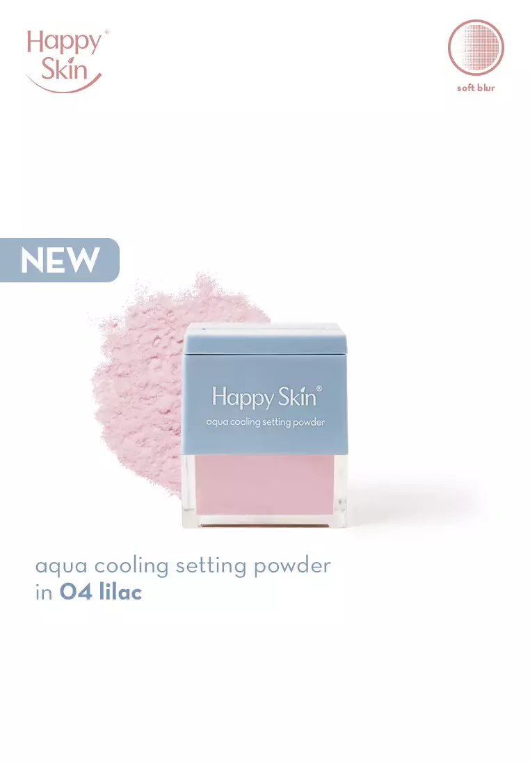 Dew Aqua Cooling Setting Powder in Lilac