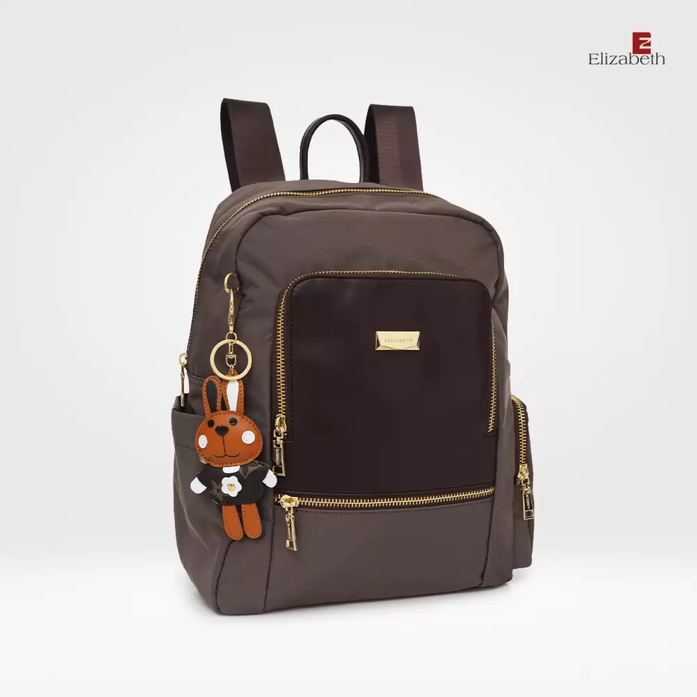 Tas Ransel Wanita Elizabeth Backpack 0055-6388 Dark Khaki