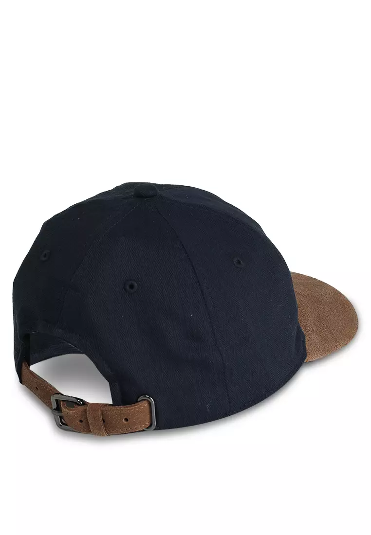 Flag Embroidery Herringbone Baseball Cap - Tommy Mainline