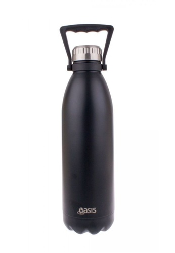 Oasis black Oasis Stainless Steel Insulated Water Bottle 1.5L - Matte Black E4A0AACEC1D8E8GS_1