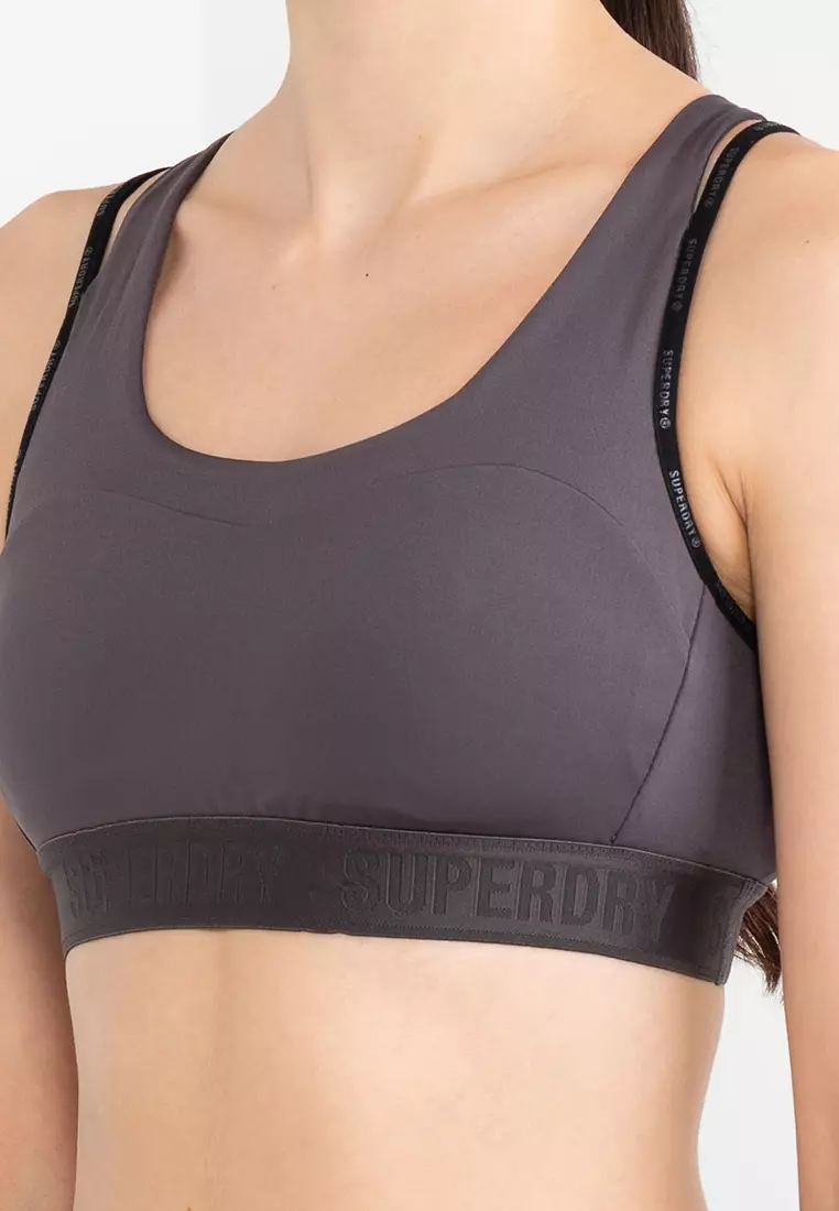 Superdry Train Branded Elastic Sports bra Women