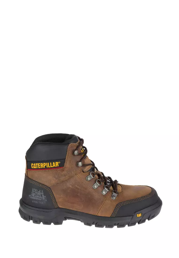 Caterpillar men's outline top steel toe work boot