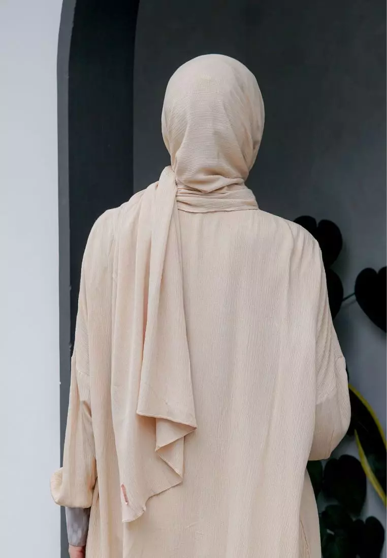 Pasmina Organik Zelia Creme