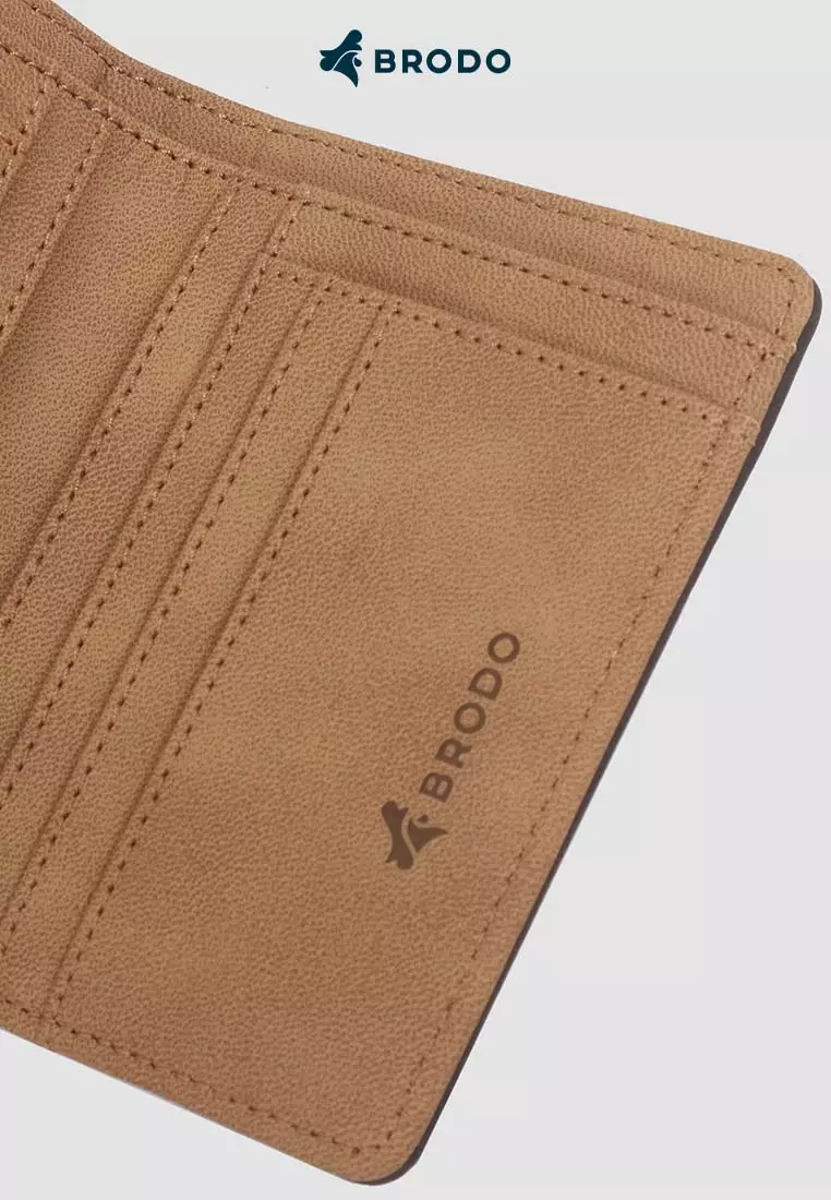 BRODO - Dompet Portlet Brown