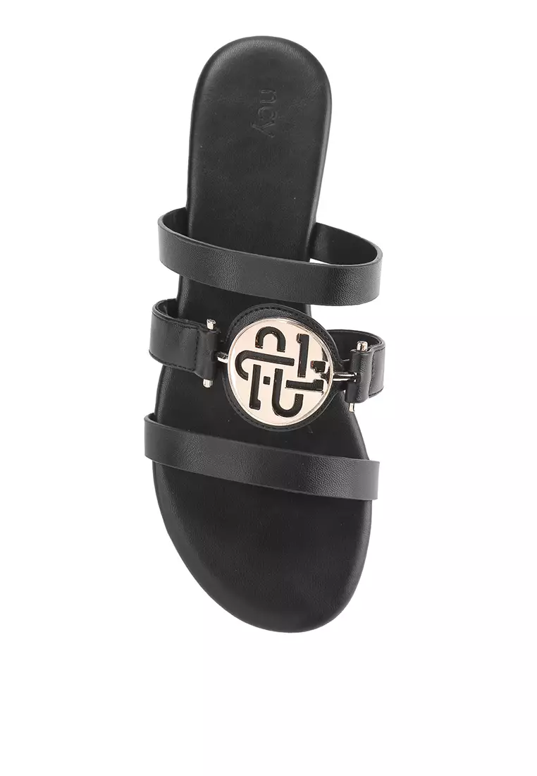 Aleyah J2472-1 Casual Sandal Black