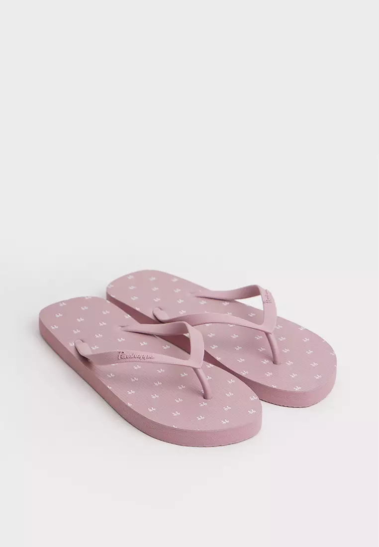 Old Navy Pink Ribbon Flip Flops Pink Flower Girl Flip Flops