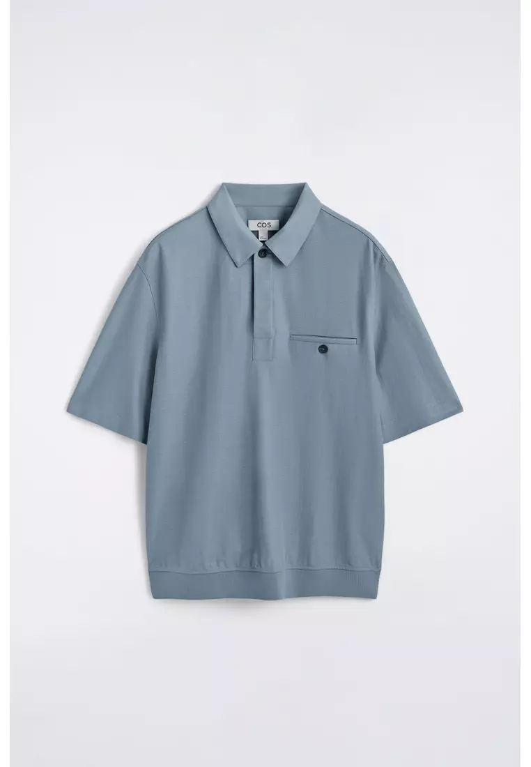 FLUID JERSEY POLO SHIRT