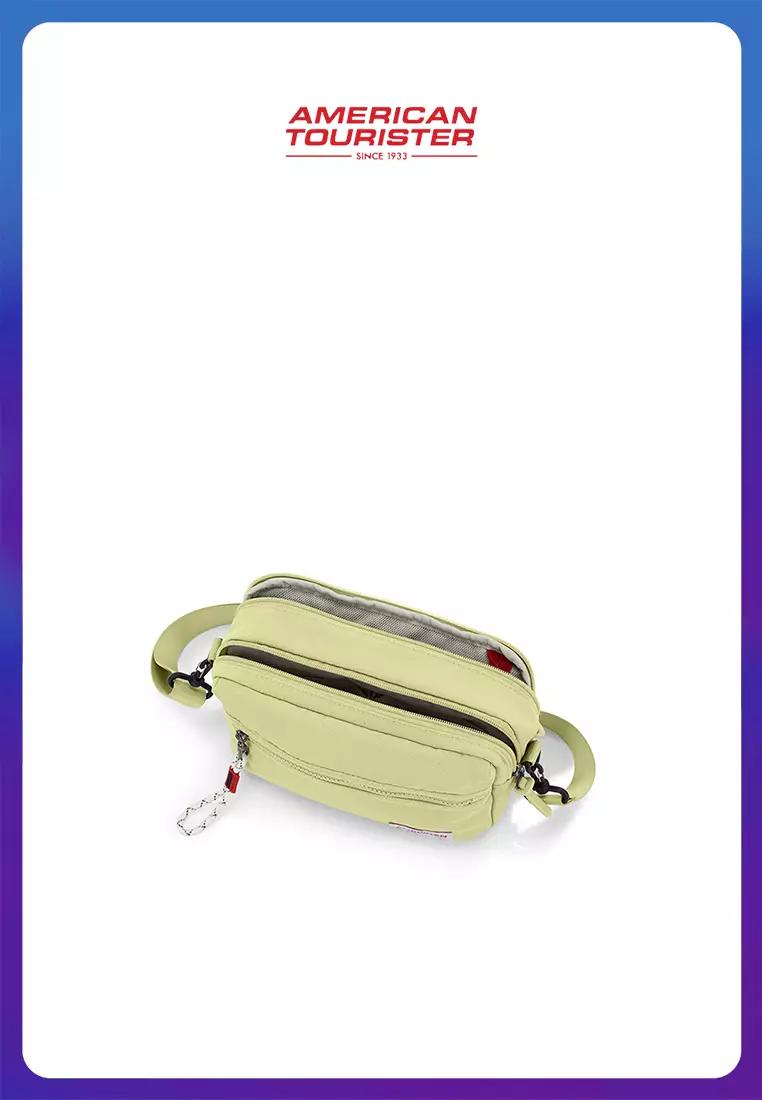 American Tourister Carter Crossbody Bag R - Cool Green