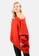 London Rag orange Sweater Kebesaran Kru Leher Karang 8D635AA601881FGS_2