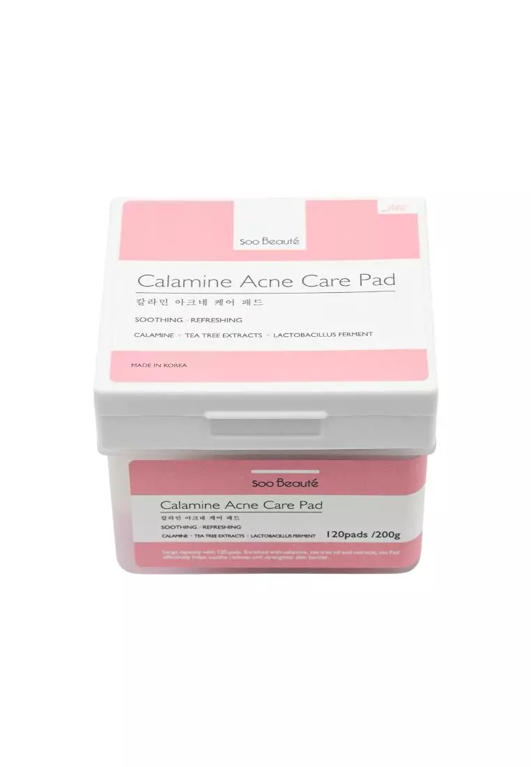 Soo Beauté Calamine Acne Care Pad (120pcs)