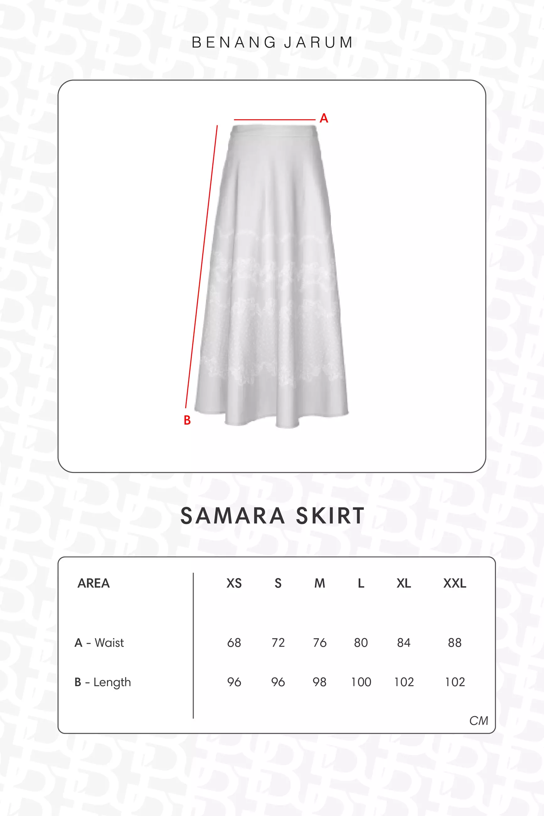 Benang Jarum - Samara Skirt - Jade