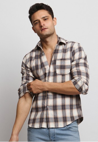 Jual Vengoz Hyde Flannel Shirt Original Zalora Indonesia