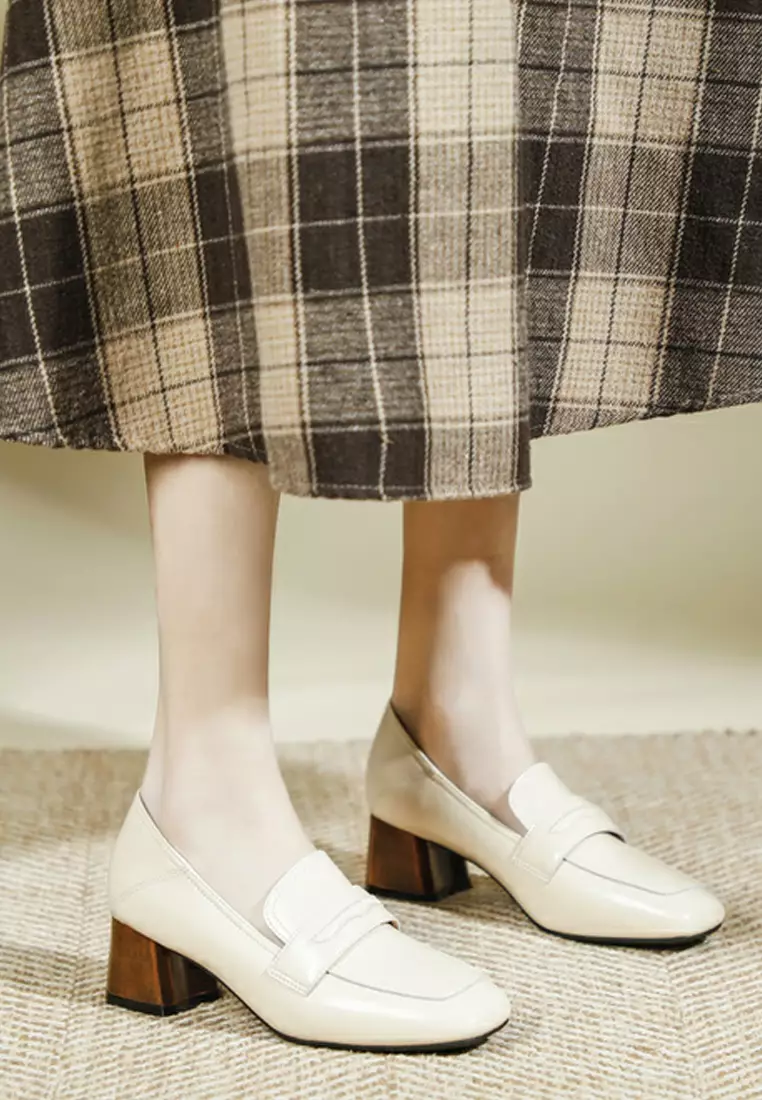 4CM Penny Leather Loafer TE6988-2