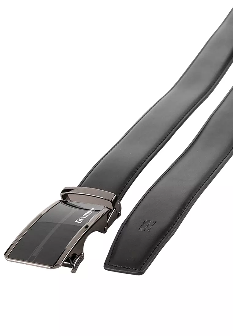 Ikat Pinggang Pira Kulit Sintetis Premium Sabuk Gesper Branded Impor Men Belt Casual A