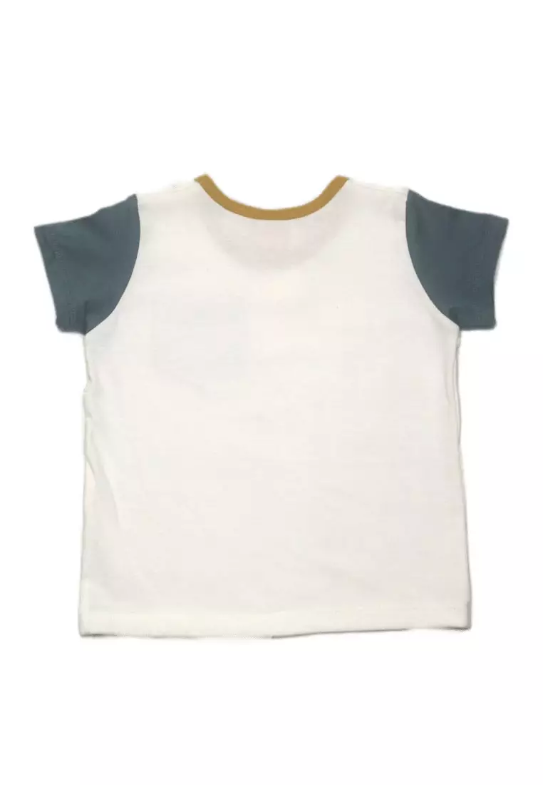 TWO MIX - Kaos Anak Katun Lengan Pendek - Short Sleeve Shirt with Pocket 4263