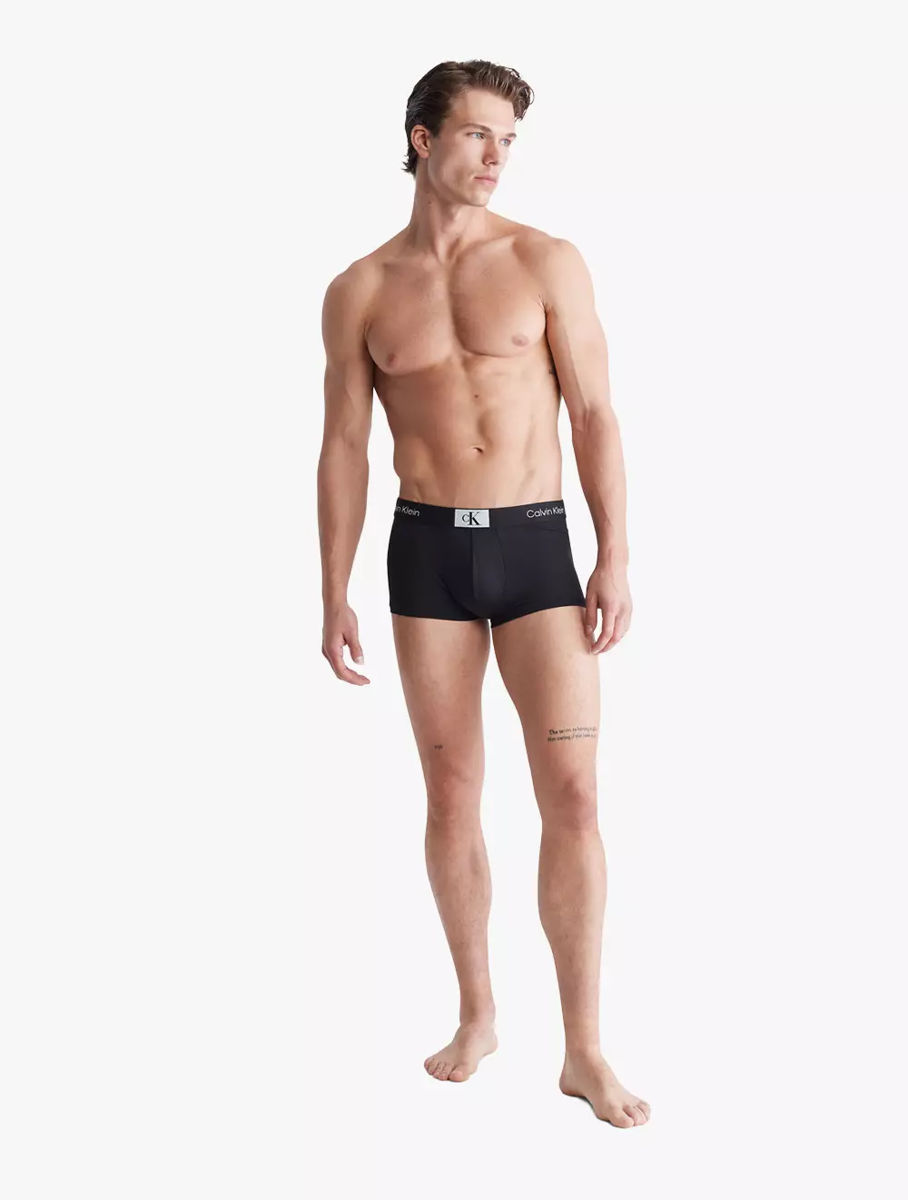 CALVIN KLEIN UNDERWEAR - CALVIN KLEIN 1996 LOW RISE TRUNK - black