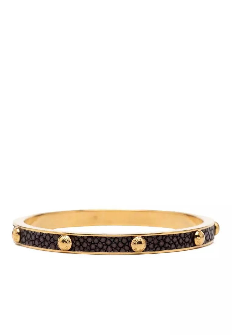 Buy Louis Vuitton Pre-Loved Louis Vuitton Gold Plated And Stingray