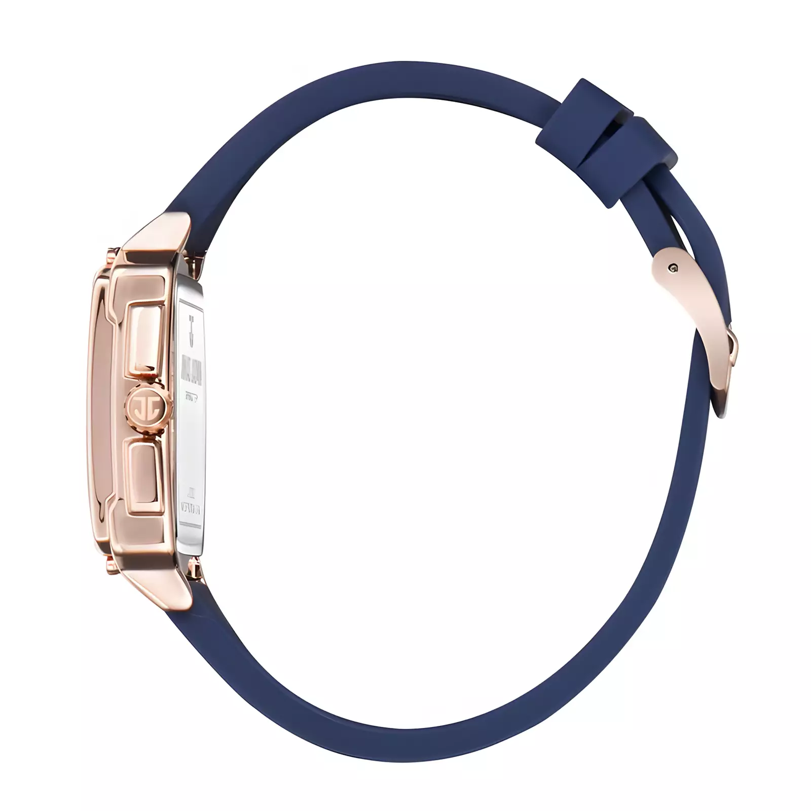 Jonas Jasmin - Jam Tangan Analog Wanita - Blue - Rubber Strap - JJ-2292L-BL