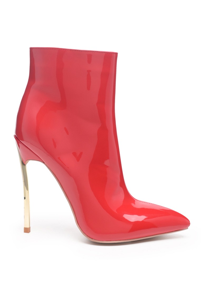 Shine High Patent PU Stiletto Boot