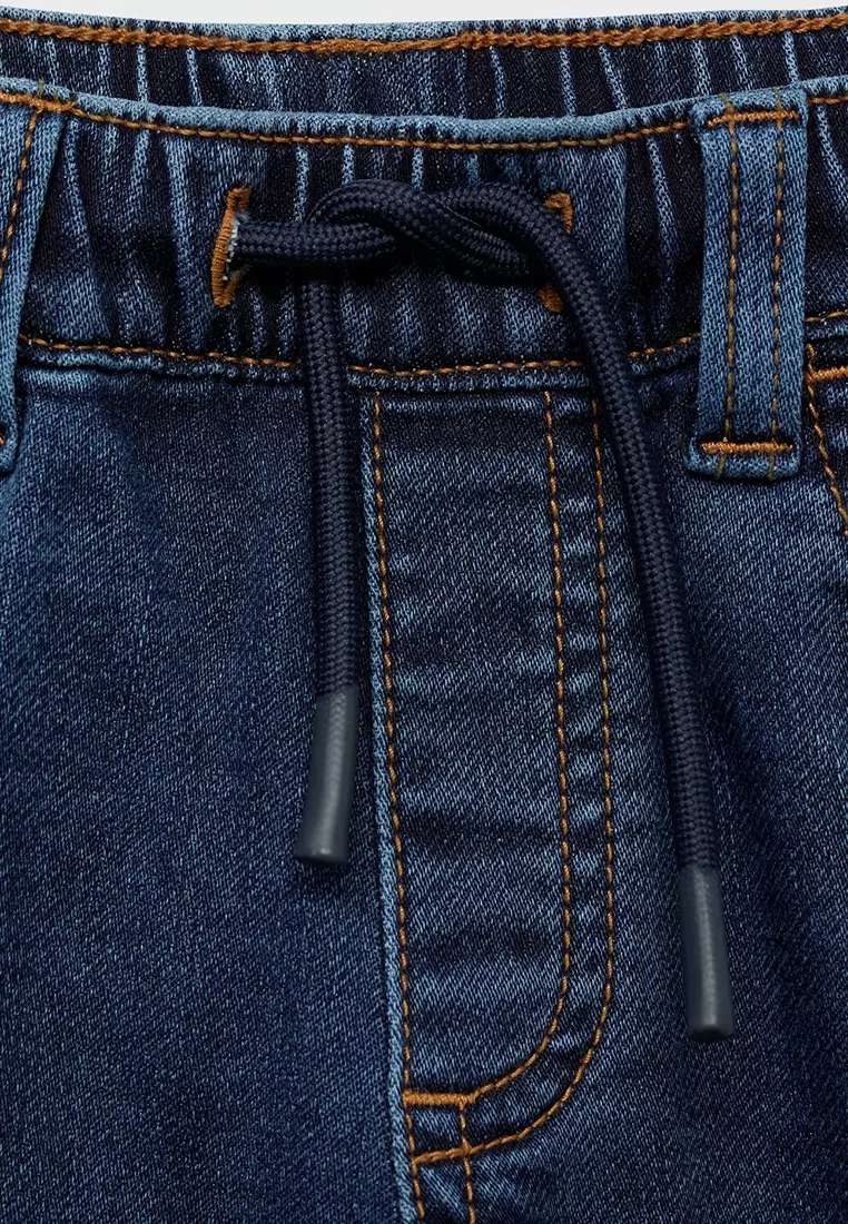 Comfy Jeans With Drawstring
