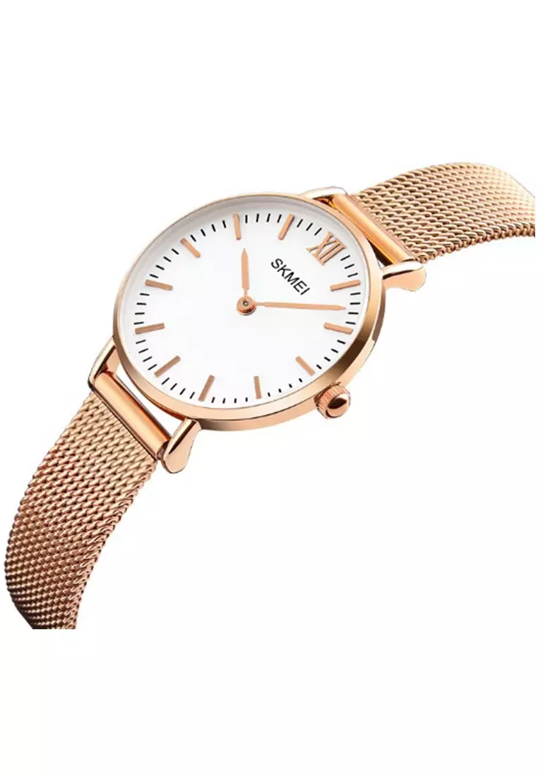Jam Tangan Analog Wanita Waterproof Strap Tali Material Leather Kulit BL84 ORIGINAL