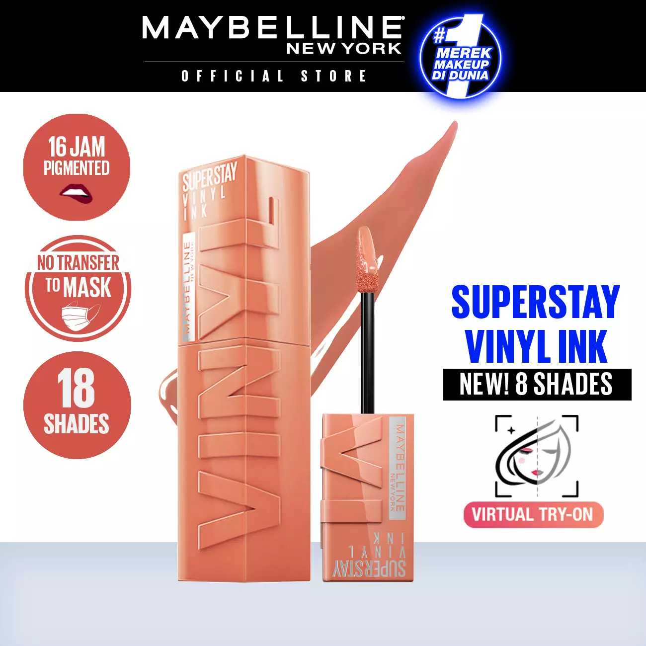 Maybelline Superstay Vinyl Ink - Intrigue + Extra