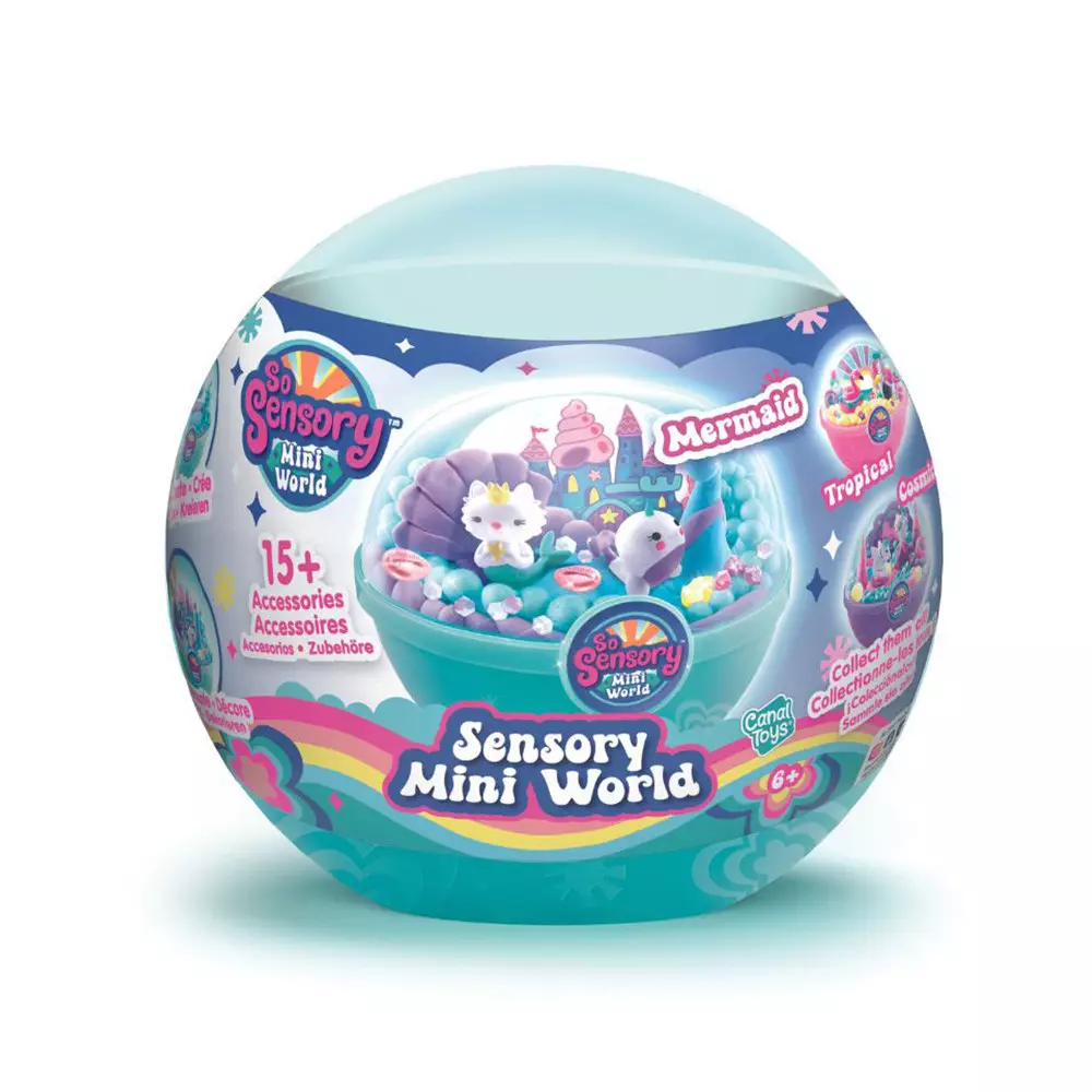 Canal Toys So Sensory Mini World Surprise Ball Sen003 Random