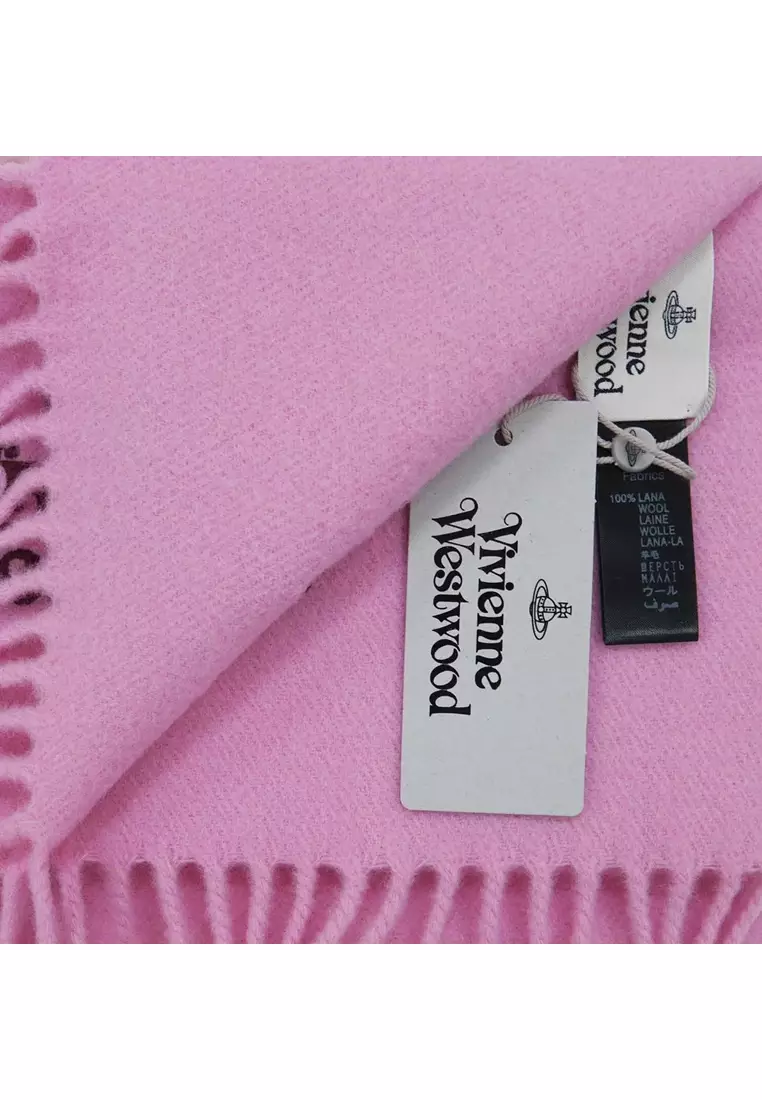 Vivienne Westwood ピンク サスペンダー シルク製 ヴィヴィアンウエストウッド マフラー レディース ピンク