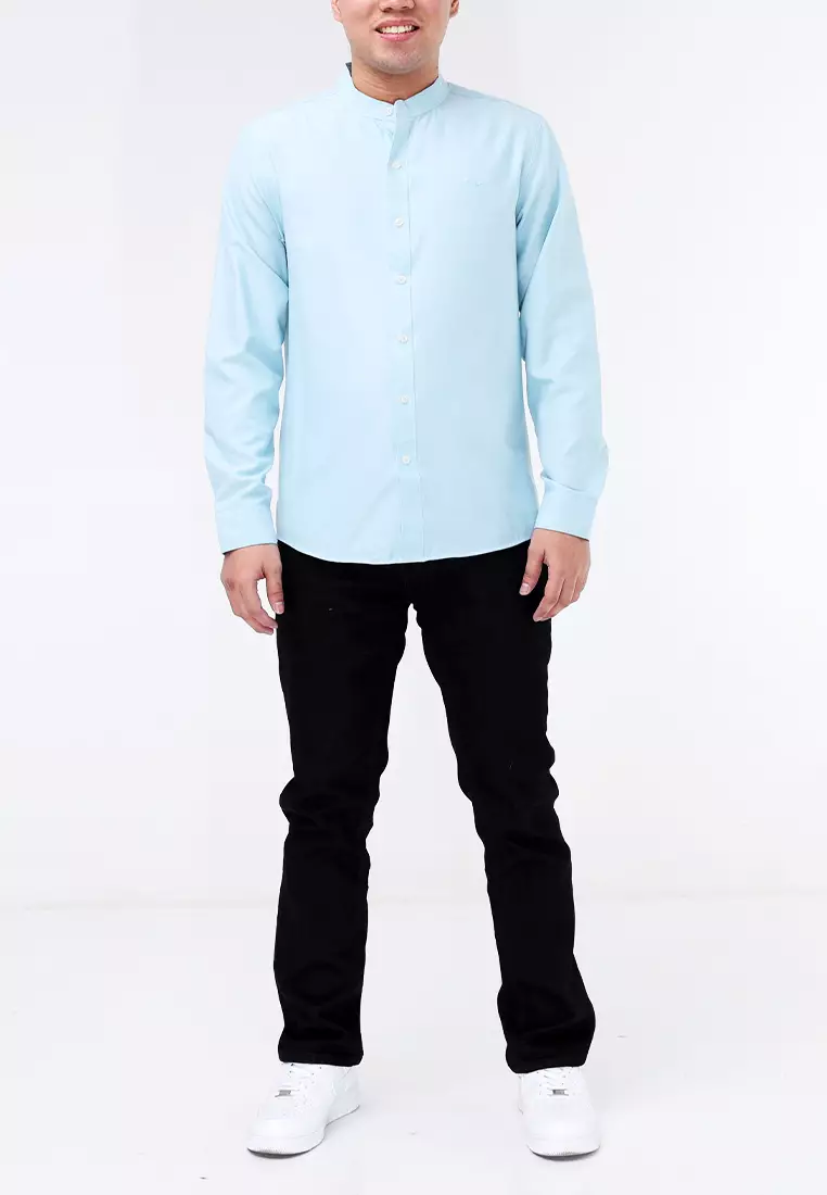 Woven Oxford Long Sleeve Shirt