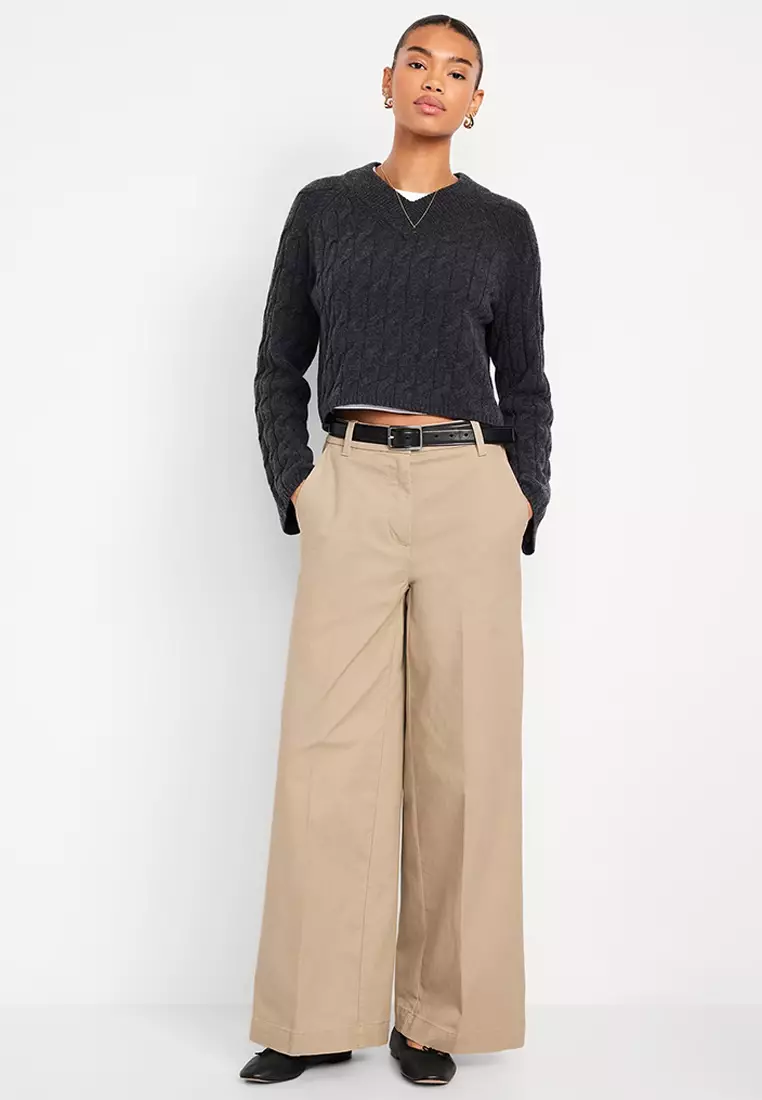 old navy high waisted dress pants OLD NAVY High Waisted Pixie Skinny Ankle Pants Women's Sz 14 In The Na –  PayWut
