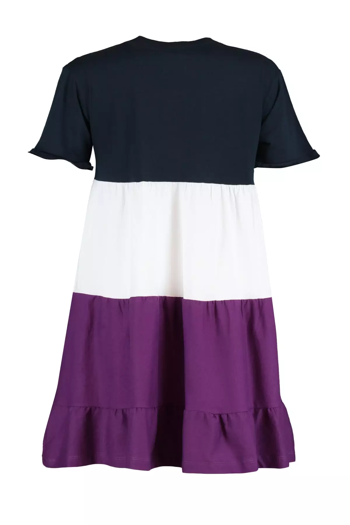 Cotton Color Block Dress