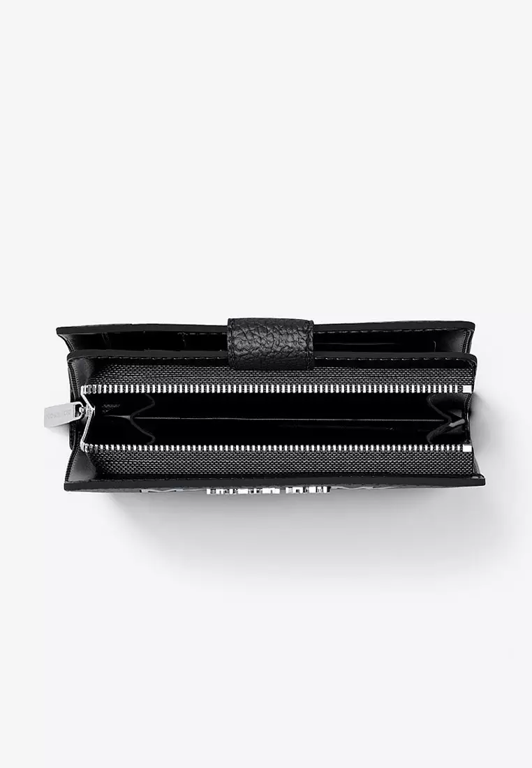 Jet Set Travel Medium Logo Debossed Billfold Wallet