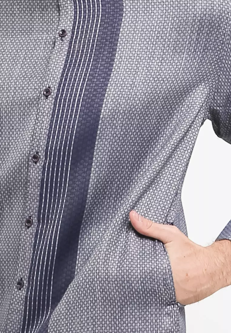 Kemeja Koko Formal Slimfit