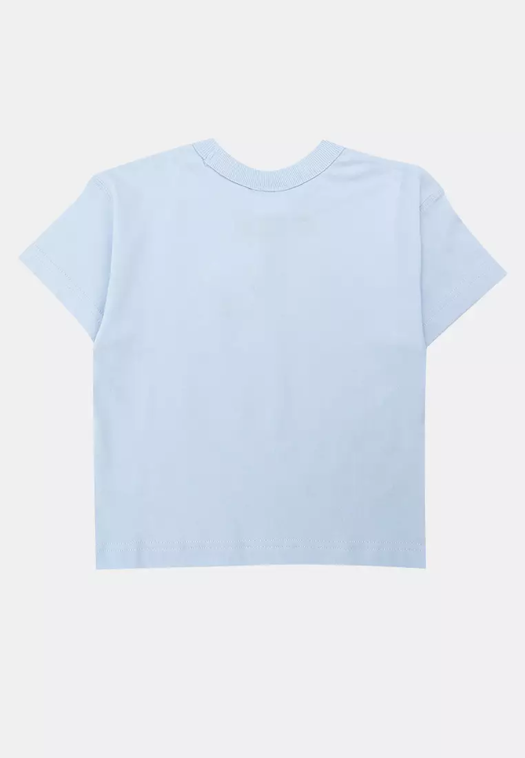 Licensed Drop Shoulder Short Sleeves Tee